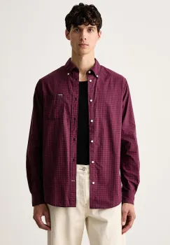 Barbour camasa pentru barbati din bumbac Harbourwall imagine