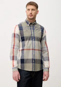 Barbour camasa pentru barbati din bumbac Harris Tailored Shirt imagine