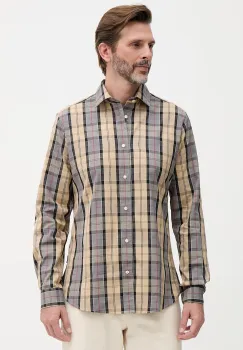 Barbour camasa pentru barbati, din bumbac KENTON imagine