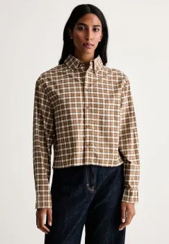 Barbour  camasa pentru femei din bumbac cu elastan Ravenshill imagine