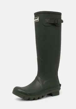 Barbour cizme Bede femei, culoarea verde, LRF0043OL51 imagine