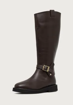 Barbour  cizme cu toc plat pentru femei din piele Theodora imagine