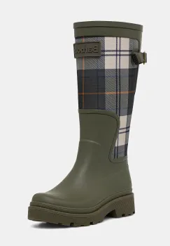 Barbour cizme Dena culoarea verde, LRF0119TN51 imagine