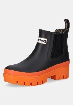 Barbour cizme Halton culoarea negru, LRF0100BK71 imagine