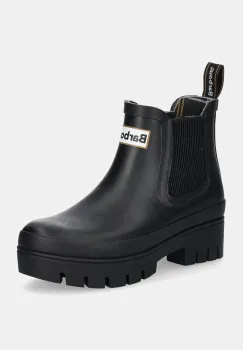 Barbour cizme Halton femei, culoarea negru, LRF0100BK11 imagine