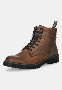 Barbour cizme inalte din piele Harrison culoarea maro, MFO0816BR78 imagine