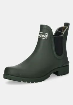 Barbour cizme Wilton culoarea verde, LRF0066OL11 imagine