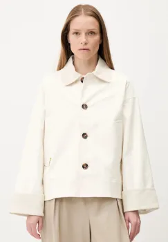 Barbour geaca ABBEY culoarea bej, de tranzitie, LCA0362 imagine