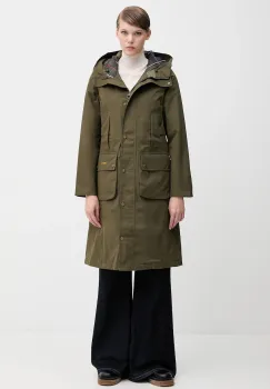 Barbour geaca BAMBURGH culoarea verde, de tranzitie, LWB0926 imagine
