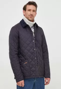 Barbour geaca barbati, culoarea albastru marin, de tranzitie imagine