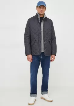 Barbour geaca barbati, culoarea albastru marin, de tranzitie imagine