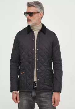 Barbour geaca barbati, culoarea negru, de tranzitie imagine