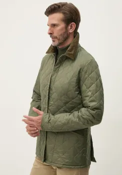 Barbour geaca barbati, culoarea verde, de tranzitie imagine