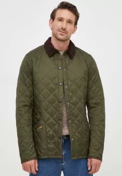 Barbour geaca barbati, culoarea verde, de tranzitie imagine
