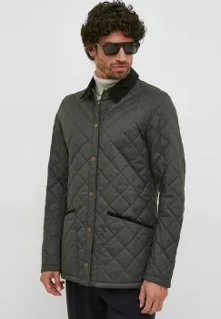Barbour geaca barbati, culoarea verde, de tranzitie imagine