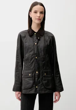 Barbour geaca BEADNELL culoarea maro, de tranzitie, LWX0667 imagine