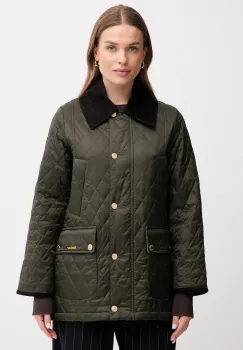 Barbour geaca BEADNELL culoarea verde, de tranzitie, LQU1849 imagine