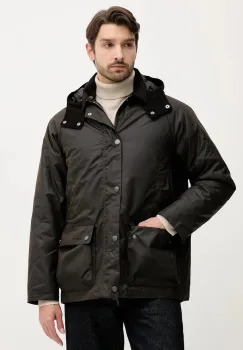 Barbour geaca BEAUFORT culoarea maro, de tranzitie, oversize, MWX2347 imagine