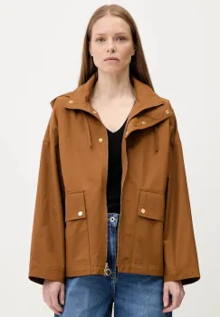 Barbour geaca CECILE culoarea maro, de tranzitie, oversize, LSP0240 imagine