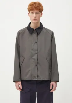 Barbour geaca cu doua fete Barbour OS Reversible Transporter Casual culoarea gri, de tranzitie, MCA0963 imagine