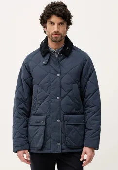 Barbour geaca culoarea bleumarin, de tranzitie, MQU1860 imagine