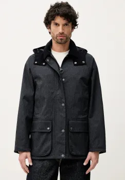 Barbour geaca de ploaie Beaufort culoarea bleumarin, de tranzitie, MWB1139 imagine