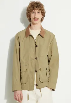 Barbour geaca Denby Casual barbati, culoarea verde, de tranzitie, MCA0965 imagine