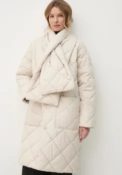 Barbour geaca femei, culoarea bej, de tranzitie, LQU1802CR11 imagine