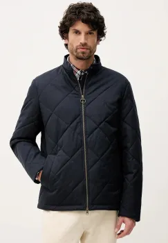 Barbour geaca Harrington culoarea bleumarin, de tranzitie, MQU1885 imagine