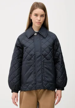 Barbour geaca Laoise culoarea bleumarin, de tranzitie, LQU1886 imagine