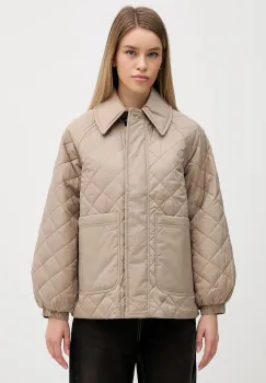 Barbour geaca Laoise culoarea verde, de tranzitie, LQU1886 imagine