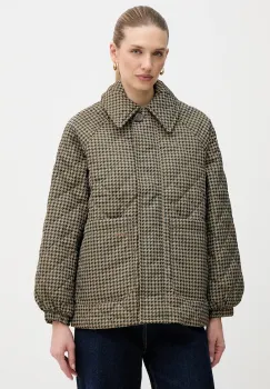 Barbour geaca Laoise culoarea verde, de tranzitie, LQU1889 imagine