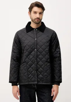 Barbour geaca LIDDESDALE culoarea negru, de tranzitie, MQU1794 imagine