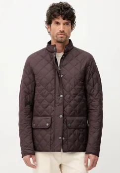 Barbour geaca LOWERDALE culoarea maro, de tranzitie, MQU1715 imagine