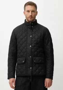 Barbour geaca LOWERDALE culoarea negru, de tranzitie, MQU1715 imagine