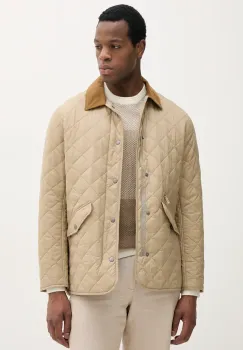 Barbour geaca Modern Chelsea Quilted Jacket culoarea verde, de tranzitie, MQU1770 imagine