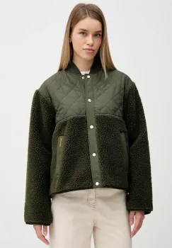 Barbour geaca Wetherby culoarea verde, de tranzitie, LFL0084 imagine