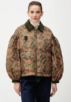 Barbour geaca x Farm Rio de tranzitie, oversize, LQU1869 imagine