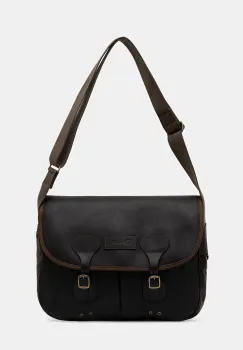 Barbour geanta culoarea maro imagine