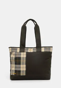 Barbour geanta shopper pentru femei, din bumbac Mya imagine