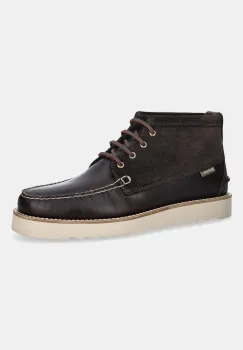 Barbour ghete de piele Hadston culoarea maro, MFO0822BR35 imagine