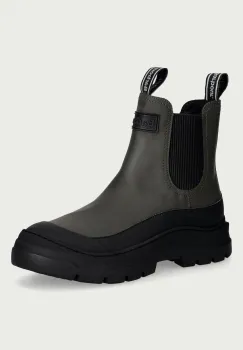 Barbour ghete scurte cu platforma pentru femei din piele Harriety imagine