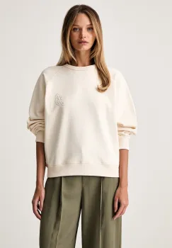 Barbour hanorac pentru femei din bumbac Avon imagine