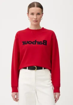 Barbour hanorac pentru femei, din bumbac Hartland imagine