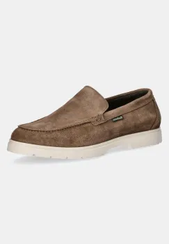 Barbour mocasini din piele intoarsa Carty barbati, culoarea maro, MFO0797BE31 imagine