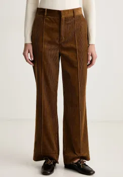 Barbour  pantaloni pentru femei din catifea reiata Emmy imagine