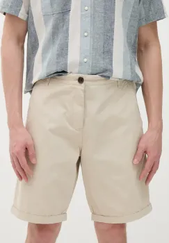 Barbour pantaloni scurti culoarea bej imagine