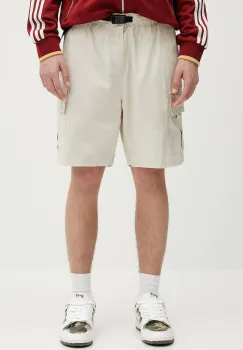 Barbour pantaloni scurti din bumbac Barbour Grindle Cargo Relaxed Short culoarea bej, MST0062 imagine