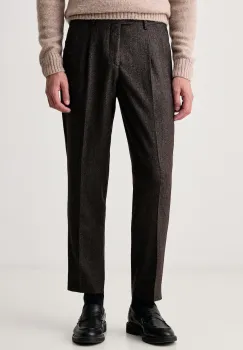 Barbour  pantaloni slim fit pentru barbati cu lana Carlton imagine
