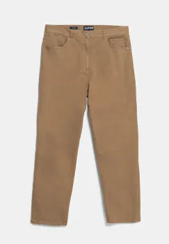 Barbour pantaloni Washed Stretch Twill Regular Fit Trouser barbati, culoarea verde, drept, MTR0742 imagine